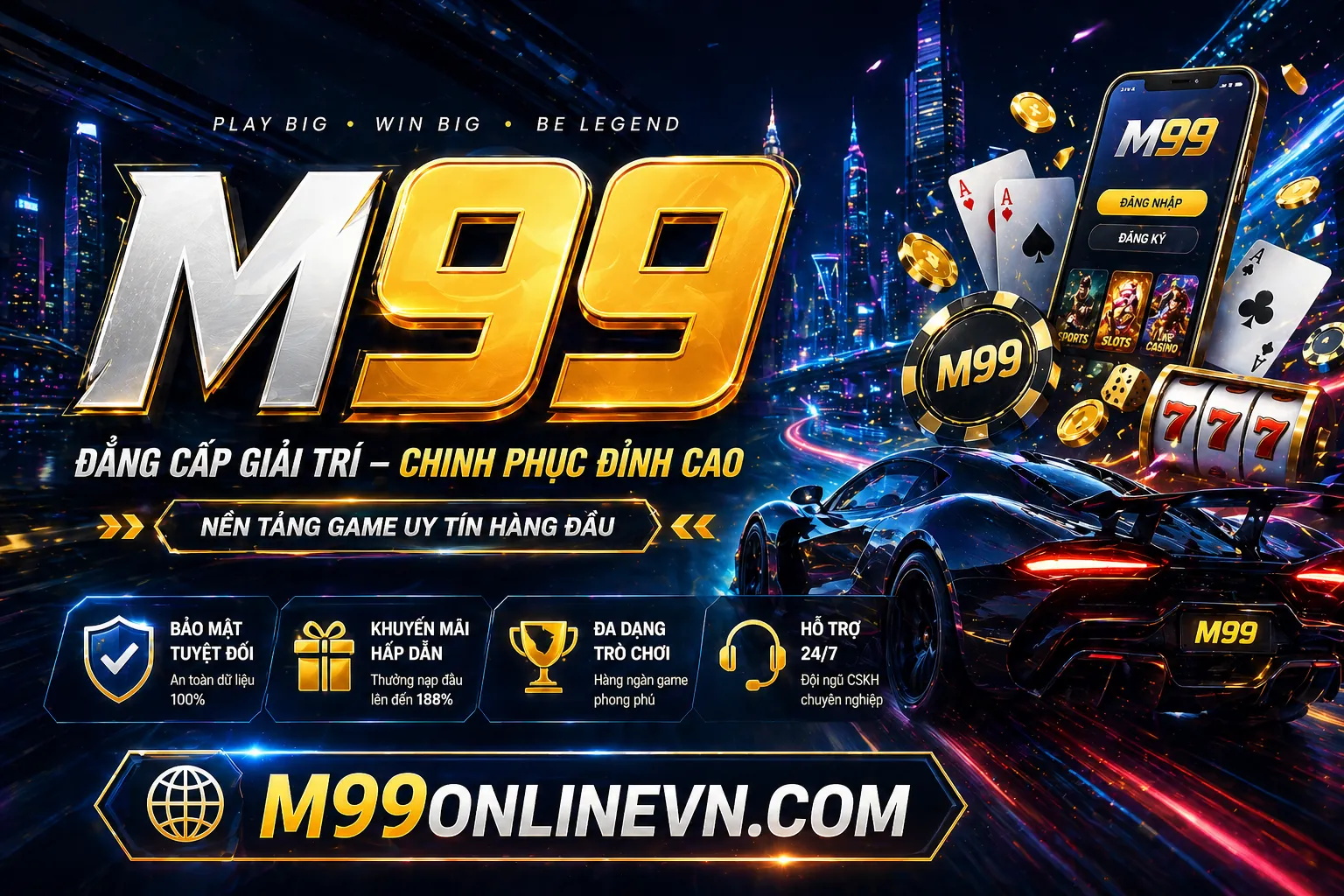 Hình ảnh chính blog 9vnd Casino với các yếu tố cá cược trực tuyến